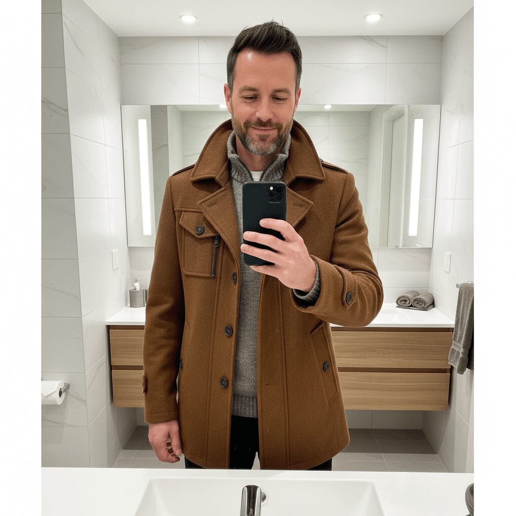 ClassicGent Tweed Coat