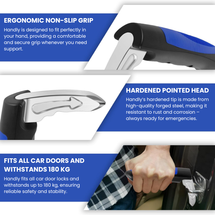 Handly Car Assist Handle (2 for 1!)