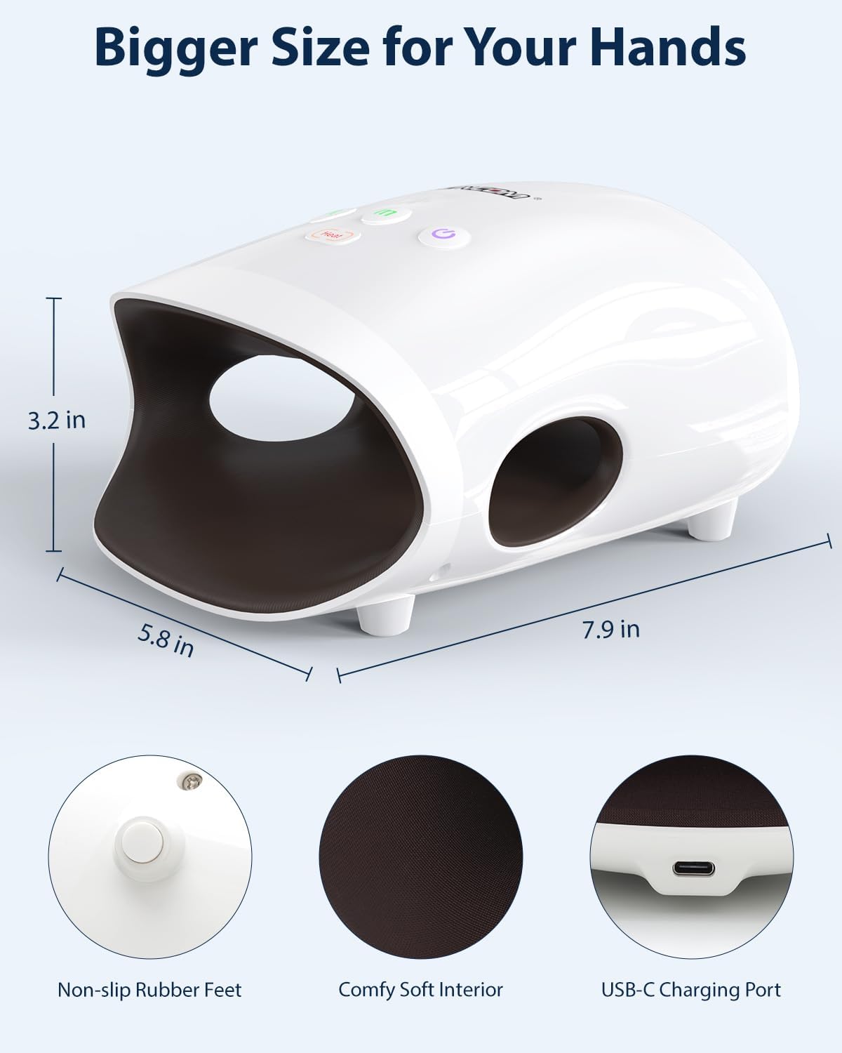 Handheld Massager with Heat