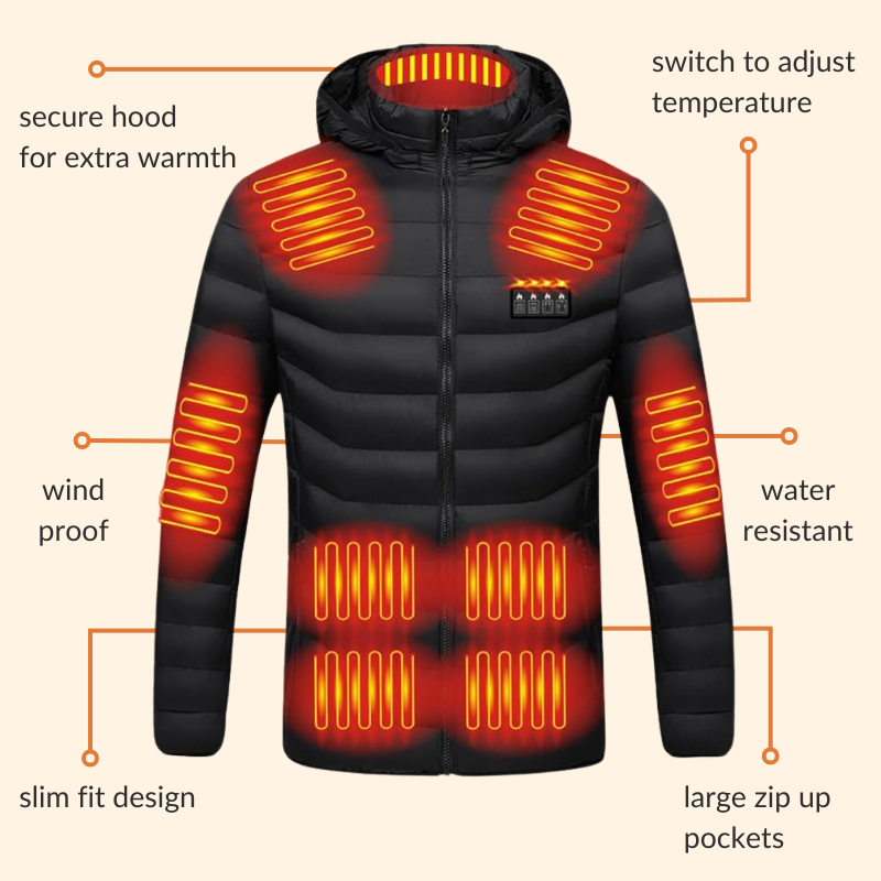 BlazeTrail Heated Puffer Jacket