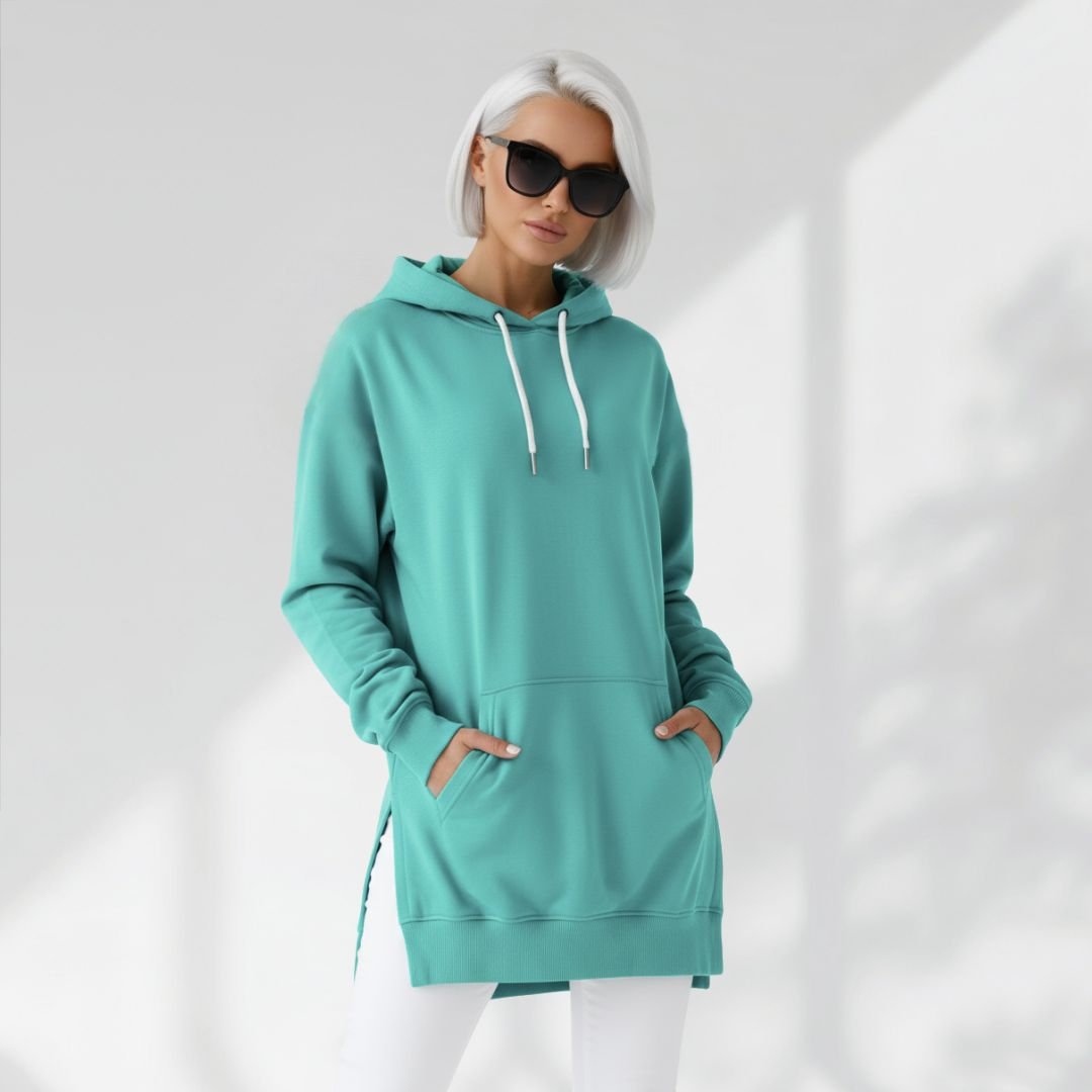 ChillDrape Hoodie Dress