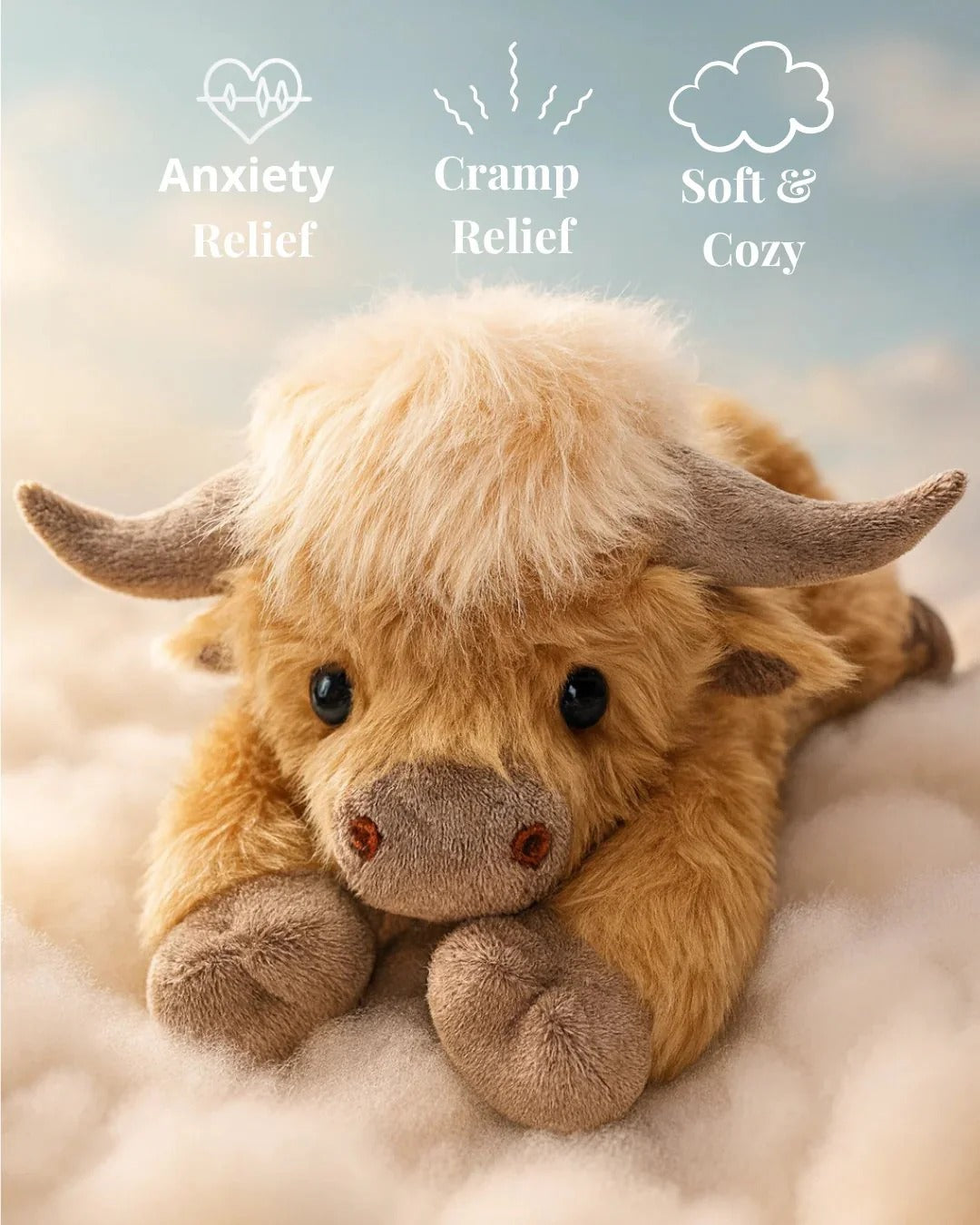 CalmCow Weighted Plush