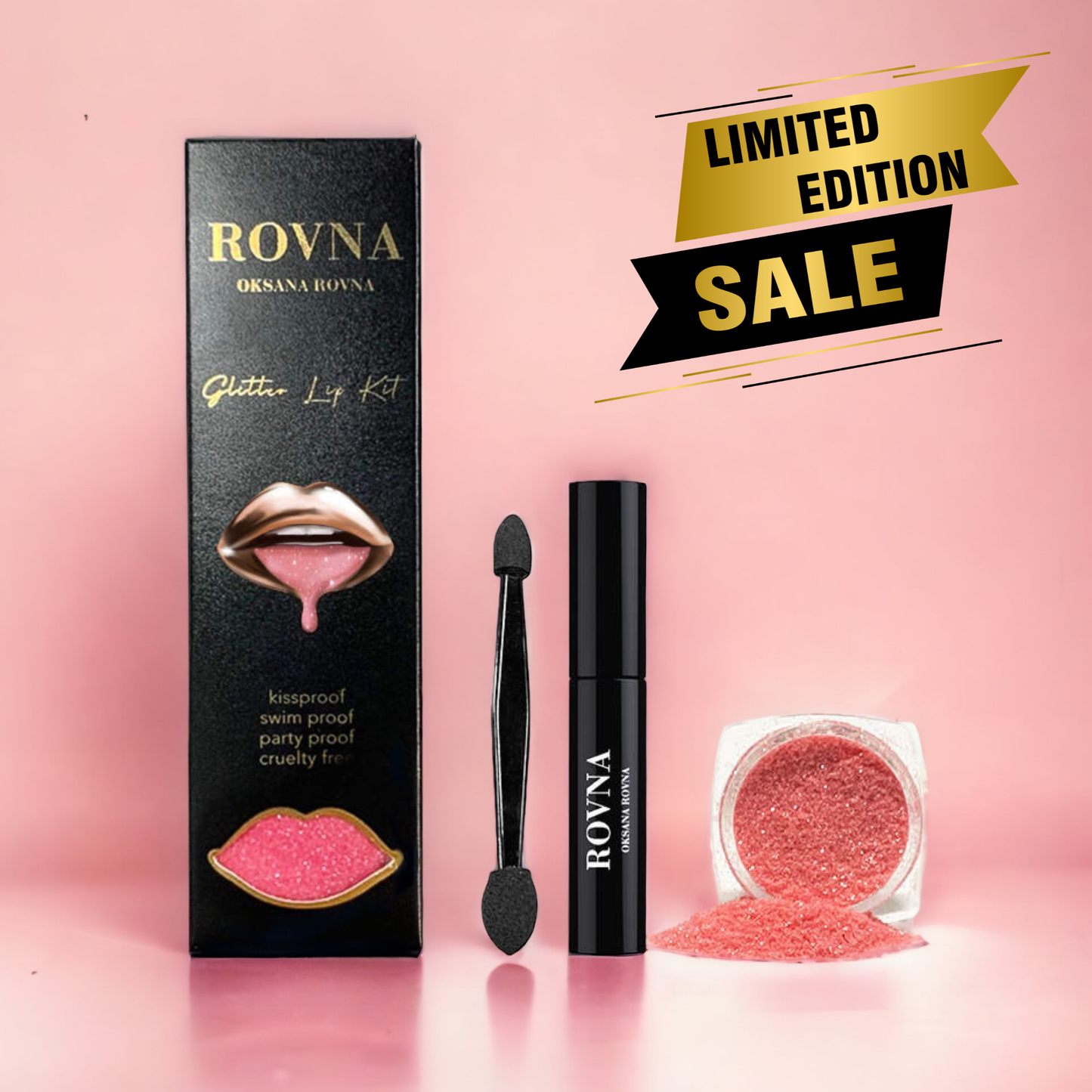 Starluxe 3-Step Glitter Gloss Kit