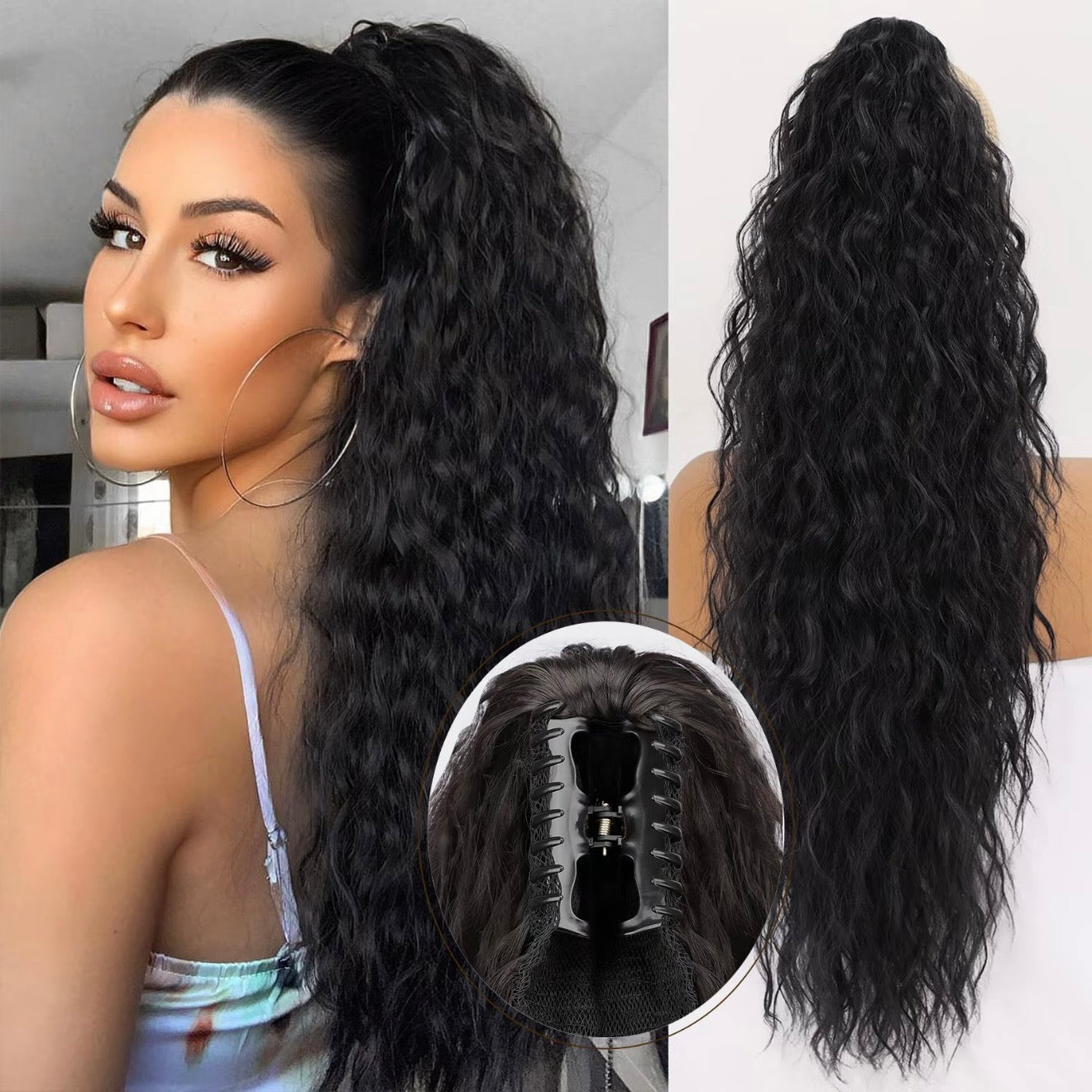 CurlEz Clip-On Hair Extension | Buy 1 Get 1 FREE🔥