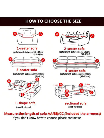 Velvet Luxe Sofa Cover