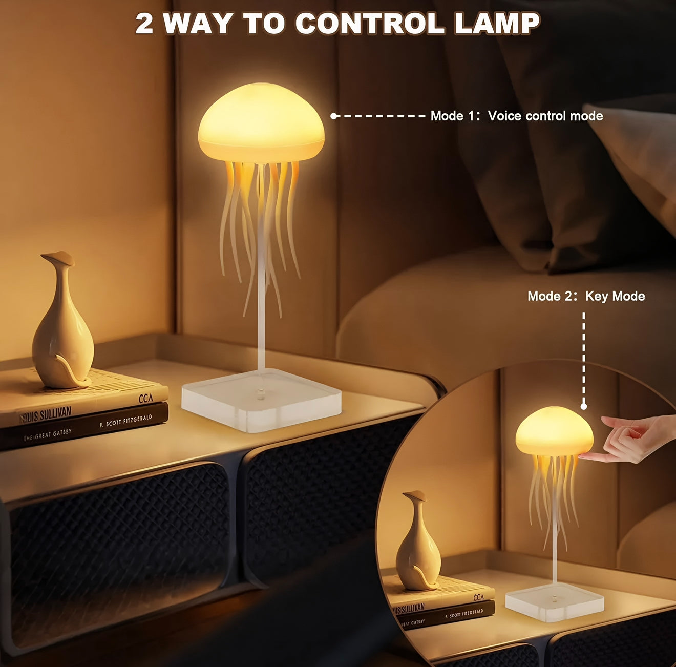 FlowLight Jellyfish Lamp