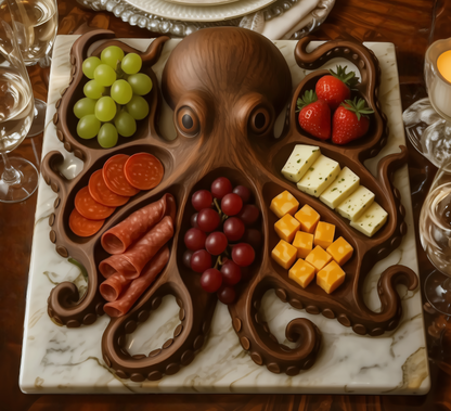 Tentacle Table Charcuterie Board