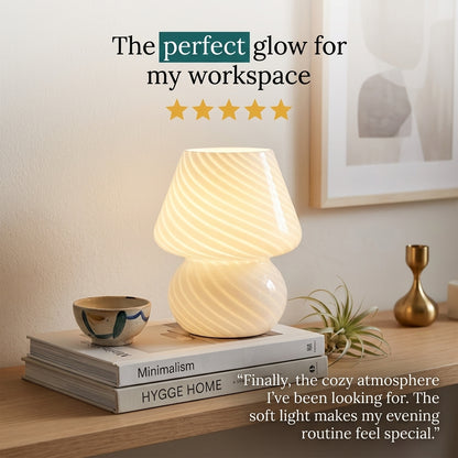 GlassAura Desk Lamp