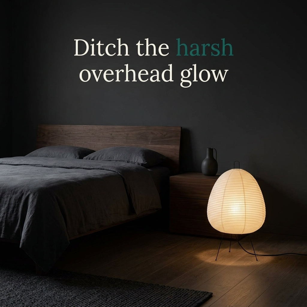 SoftRice Tripod Lamp