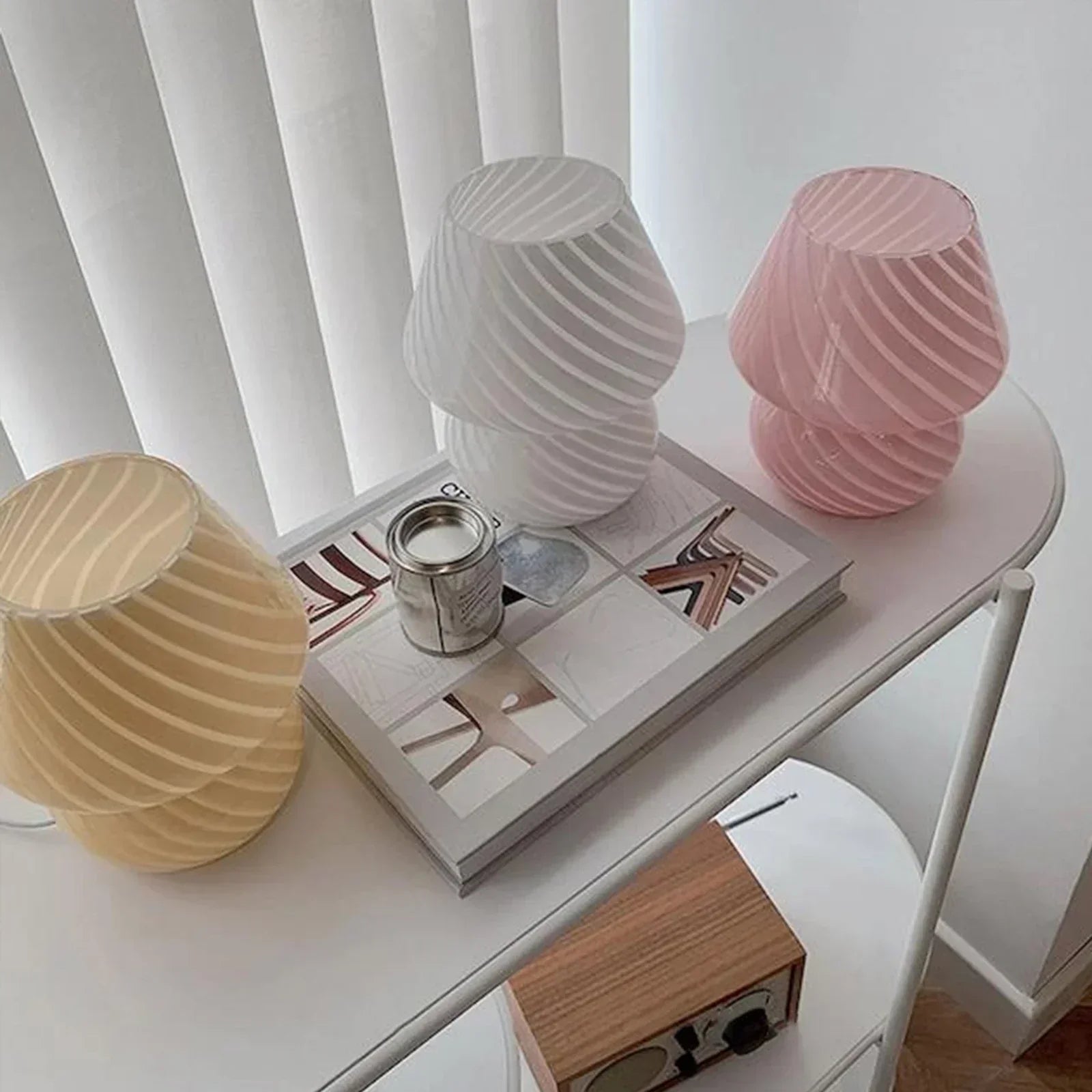 GlassAura Desk Lamp
