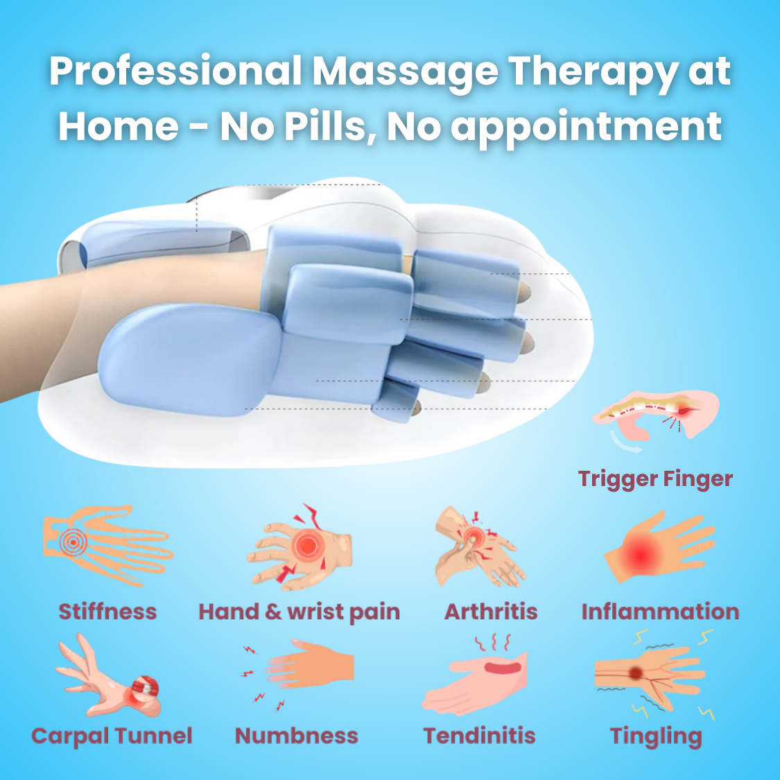 Hand Massager for Joint Pain Relief