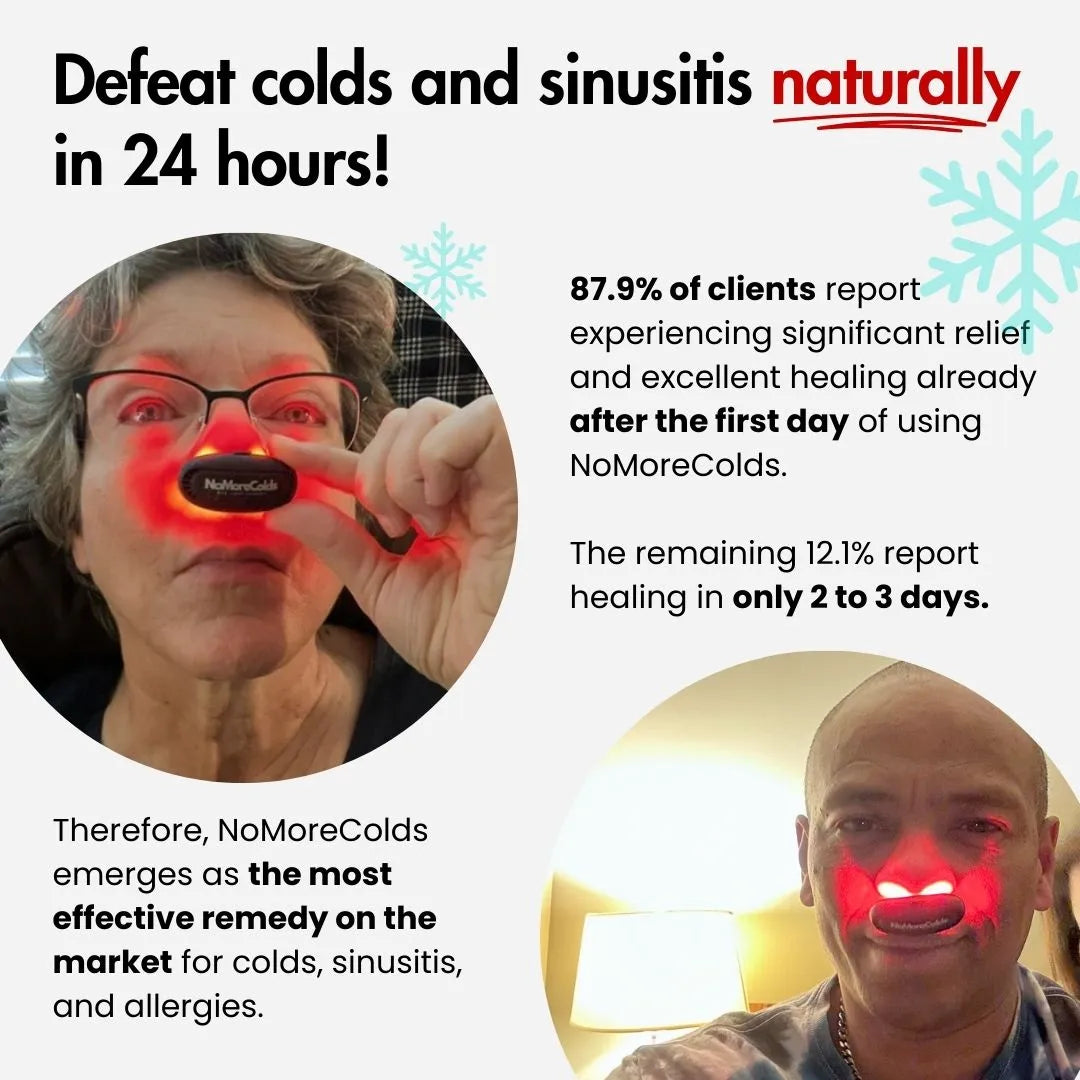 NoMore Red Light Sinus Relief