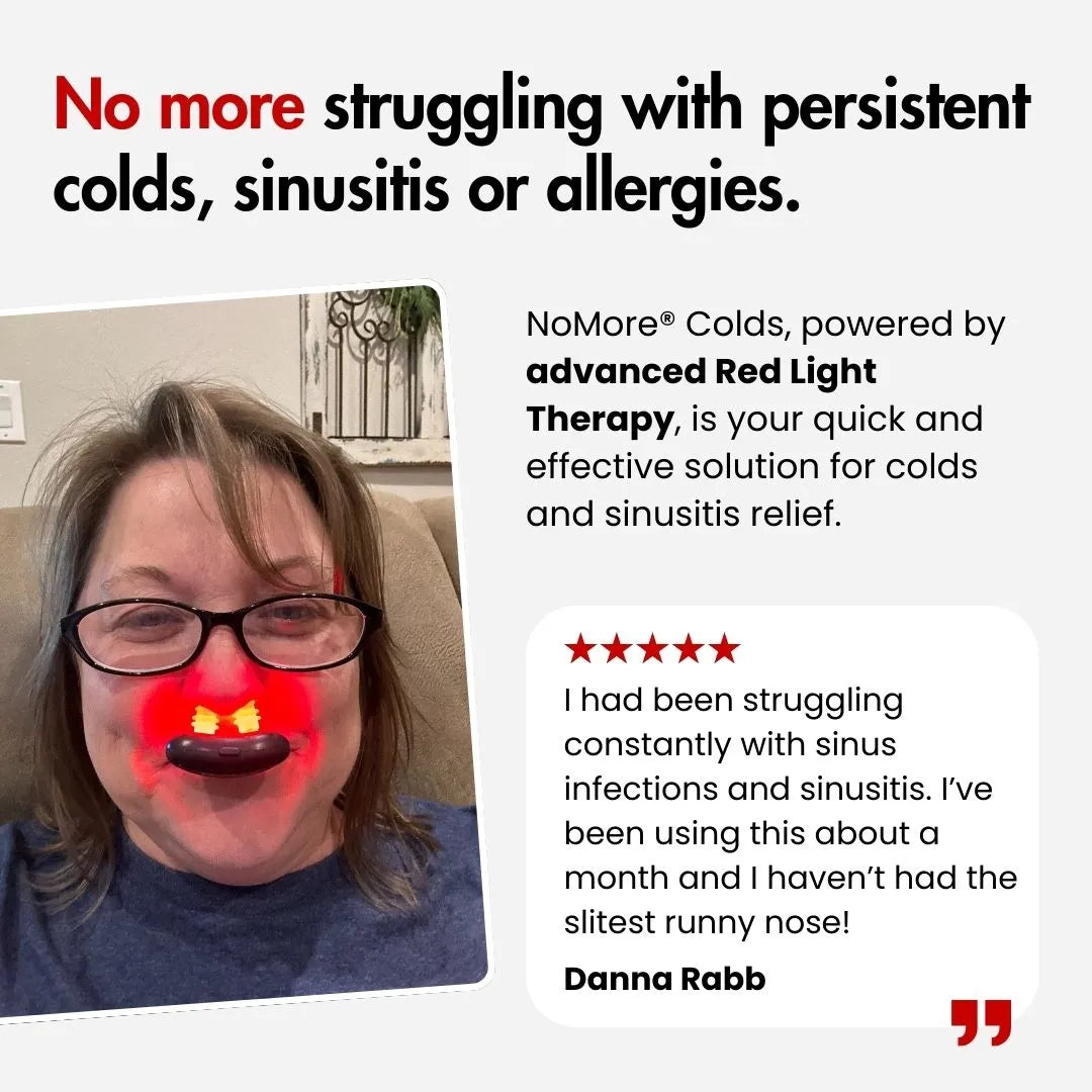 NoMore Red Light Sinus Relief