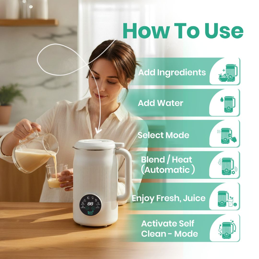 8-in-1 Nut Milk & Juice Maker