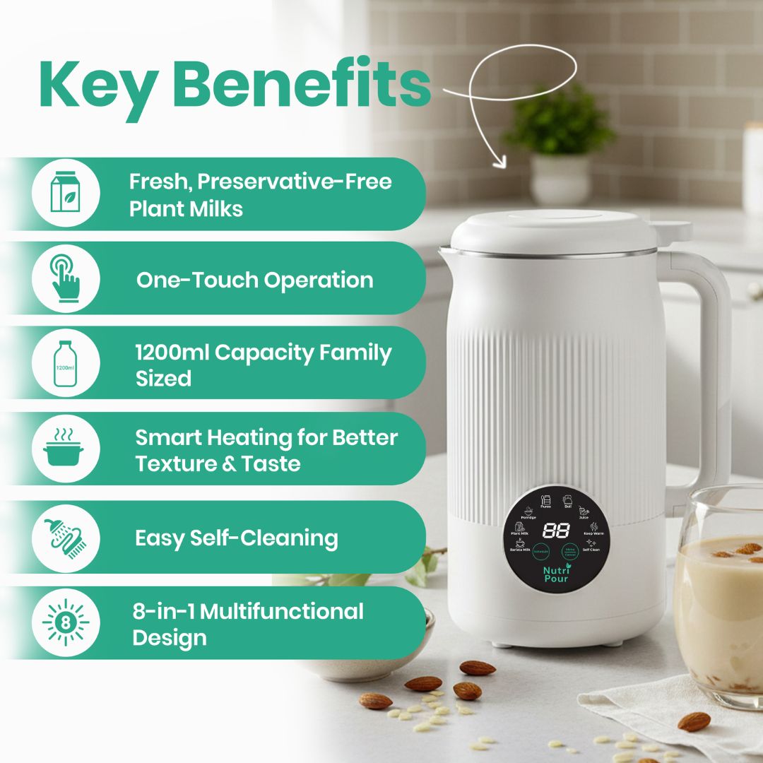 8-in-1 Nut Milk & Juice Maker