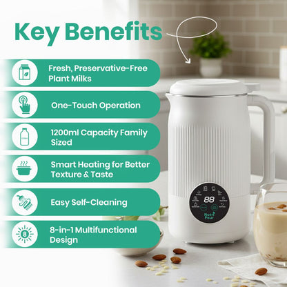 8-in-1 Nut Milk & Juice Maker