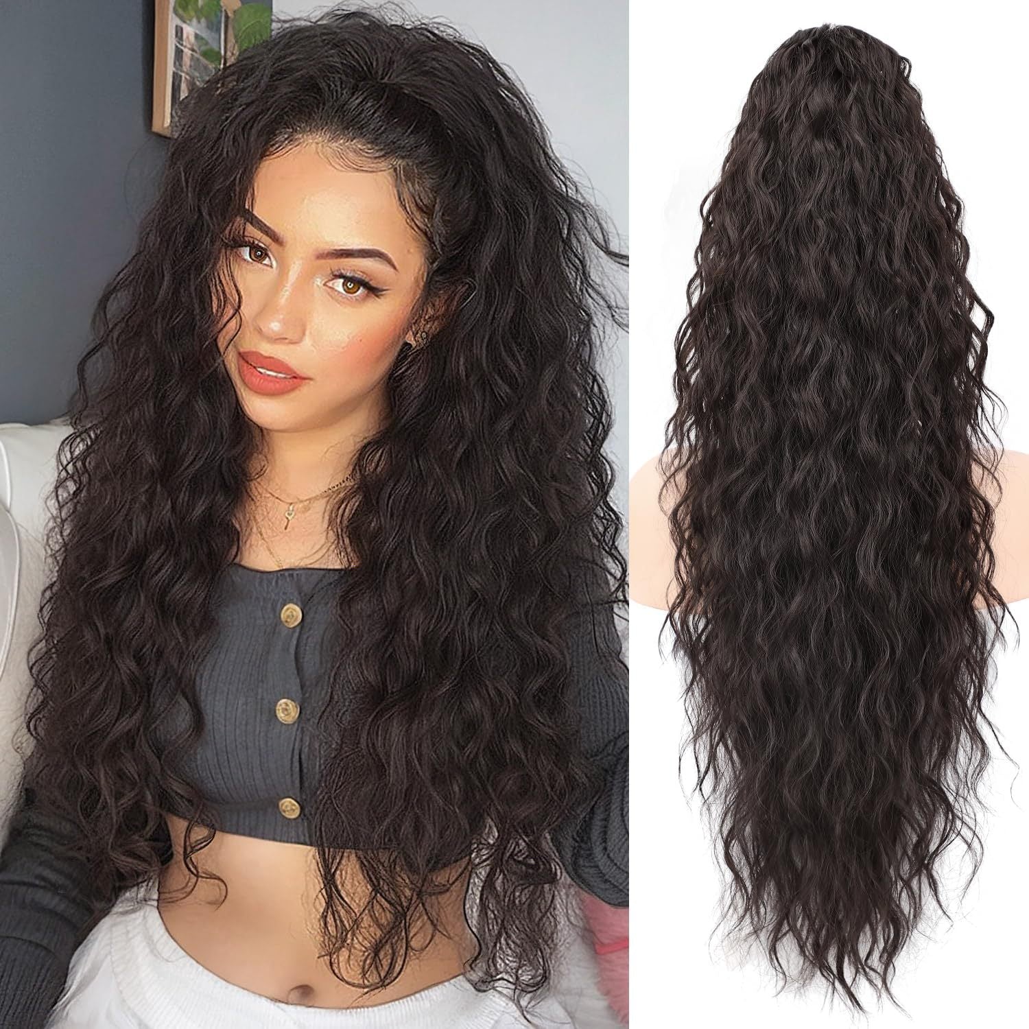 CurlEz Clip-On Hair Extension | Buy 1 Get 1 FREE🔥