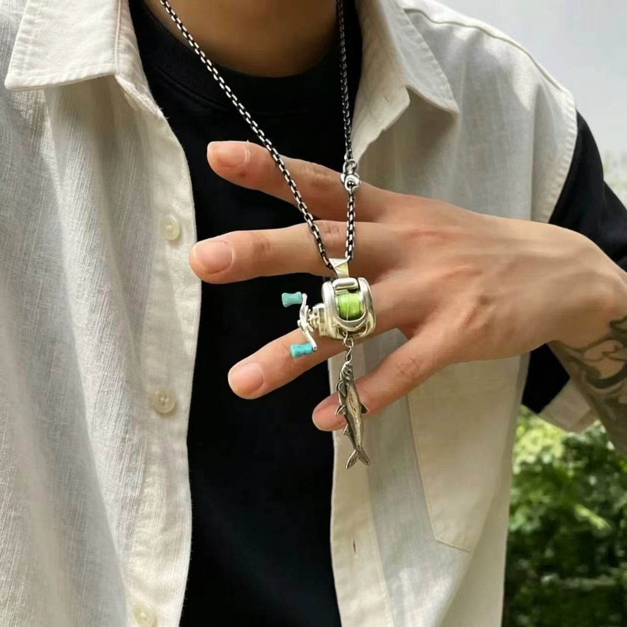 ReelDeal Fish Necklace