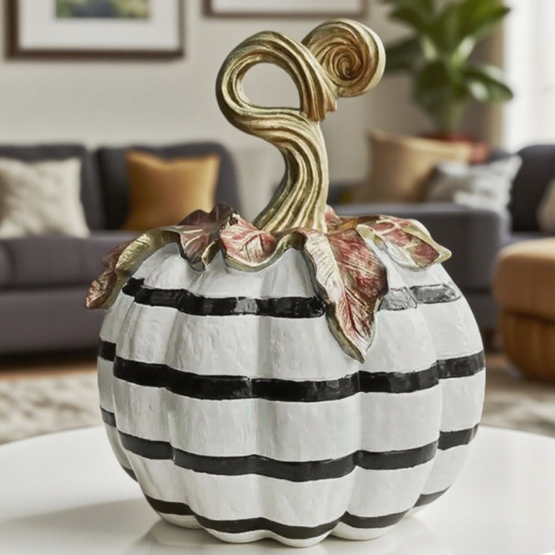 Monochrome Pumpkin Art