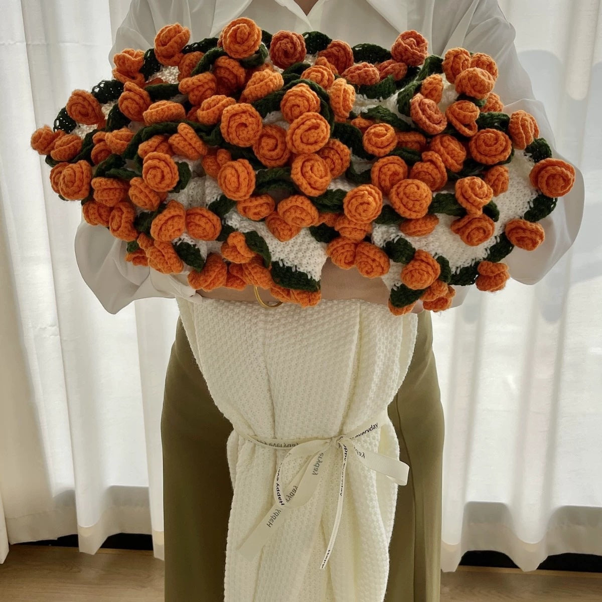 Eternal Flower Bouquet Blanket
