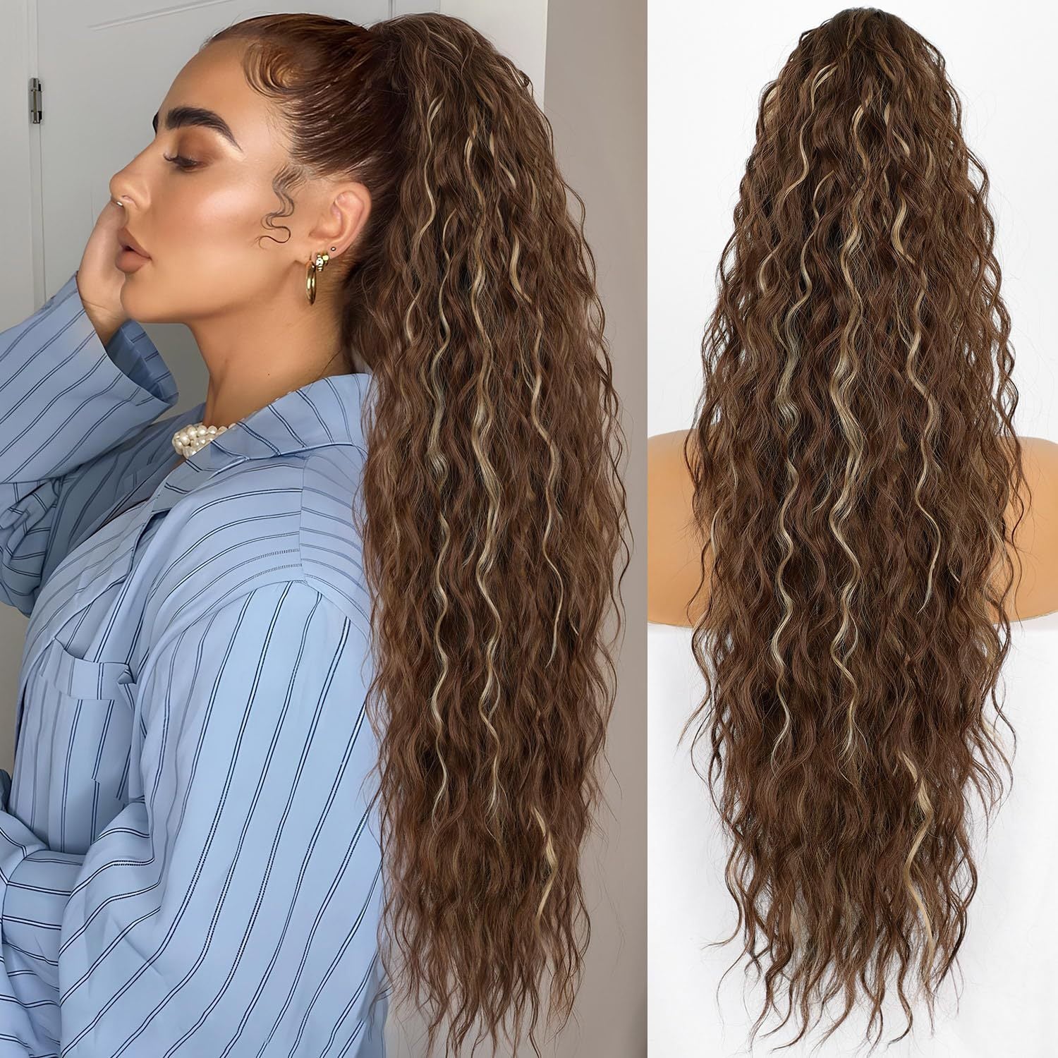 CurlEz Clip-On Hair Extension | Buy 1 Get 1 FREE🔥