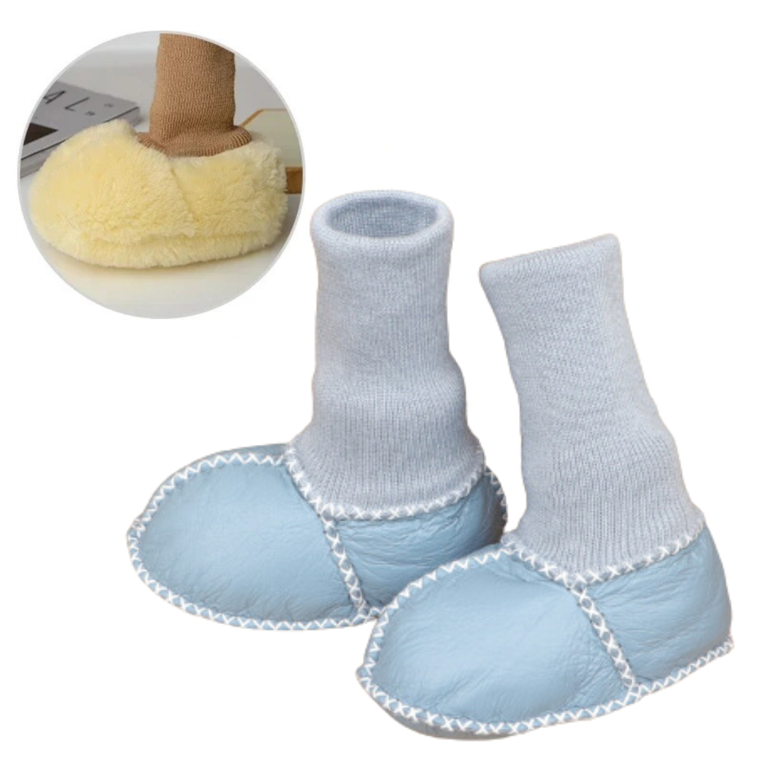 SnowSnug Anti-Slip Baby Booties