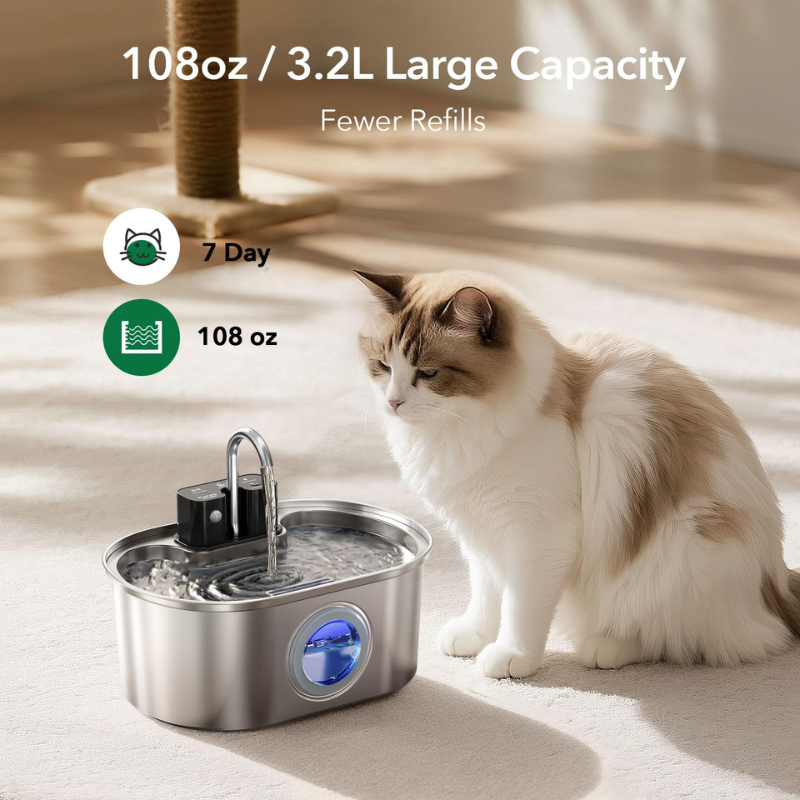 FreshFlow Wireless Pet Fountain