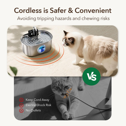 FreshFlow Wireless Pet Fountain