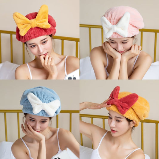 BowGlow Hair Drying Cap