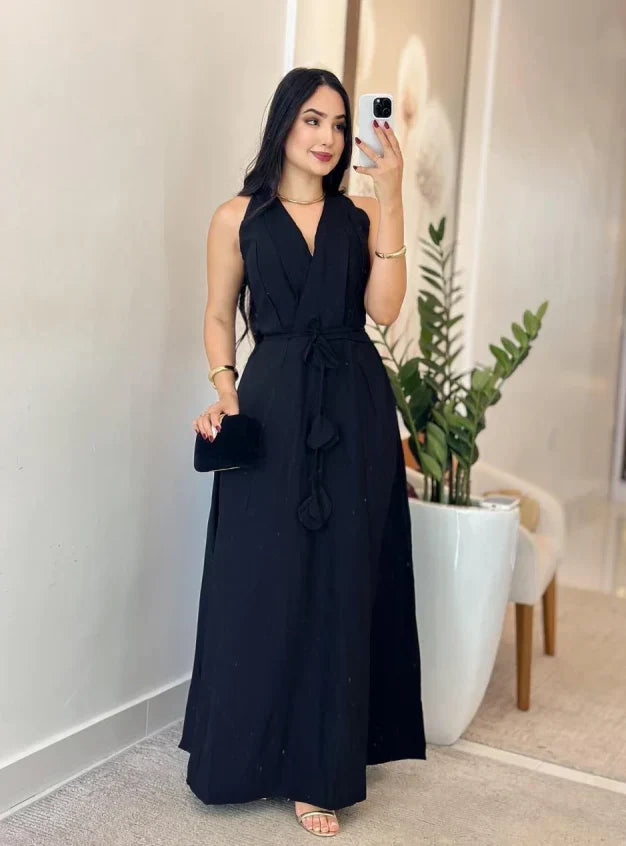 FemmeFlow Linen Dress