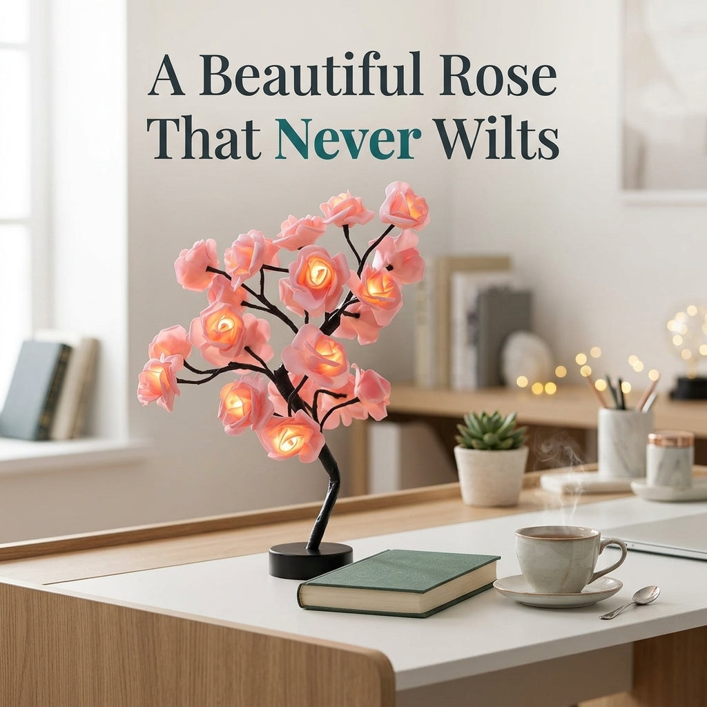 GlowRose LED Lamp