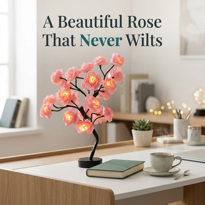GlowRose LED Lamp