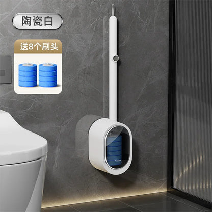 Disposable Toilet Brush - No Drilling