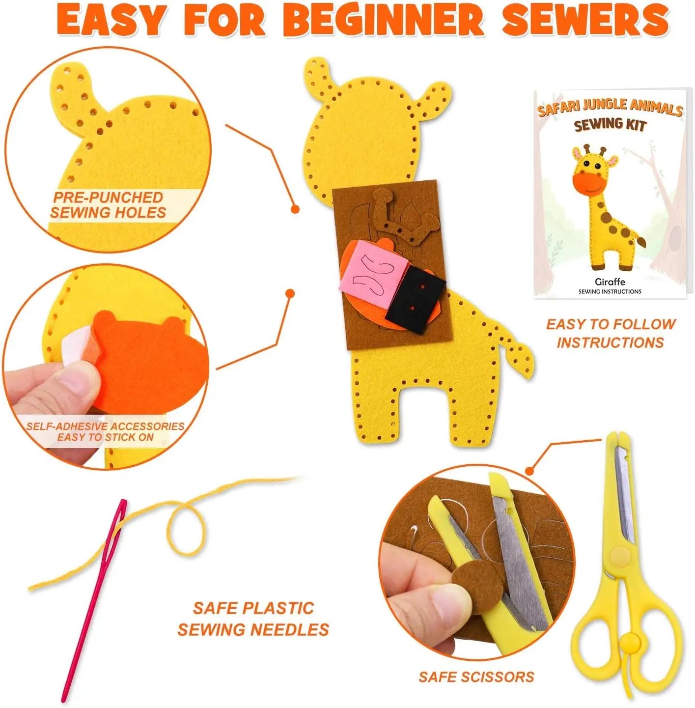 Little Stitchers Safe Crochet Kit