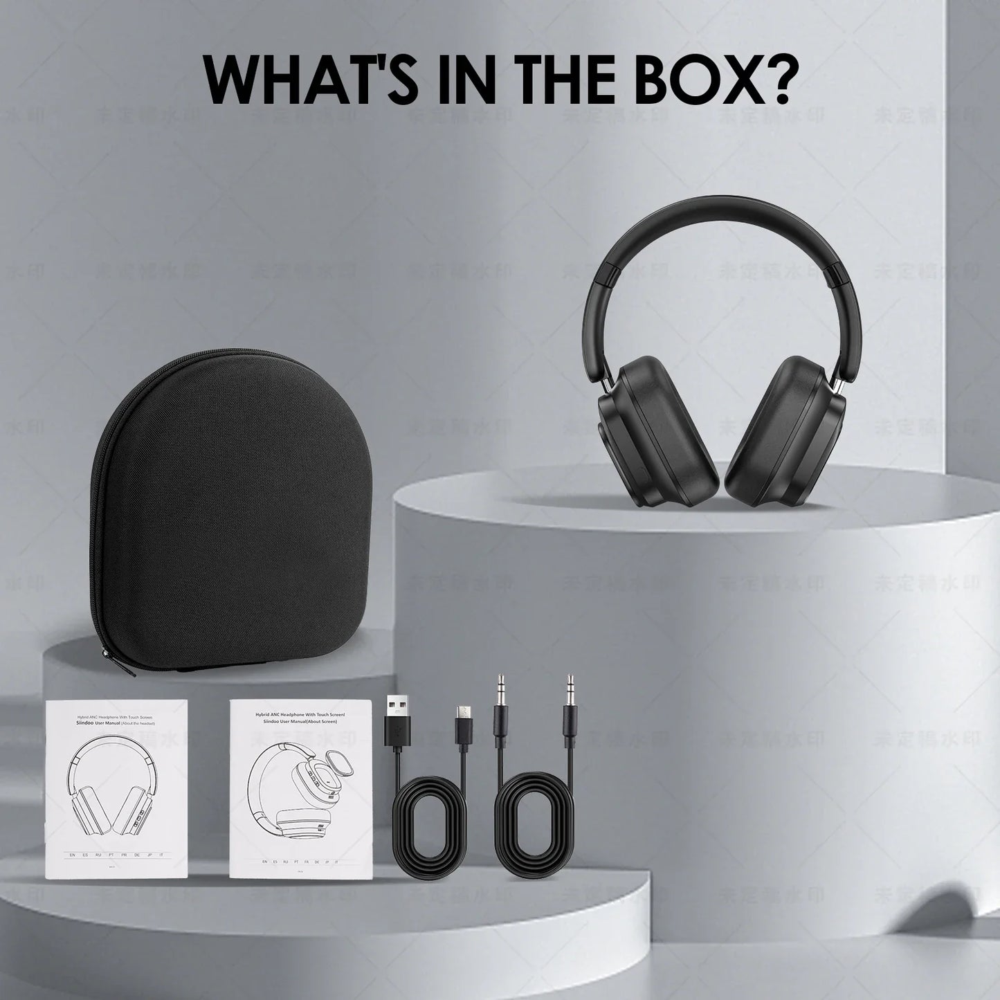 SonicWave Touch Control Headphones