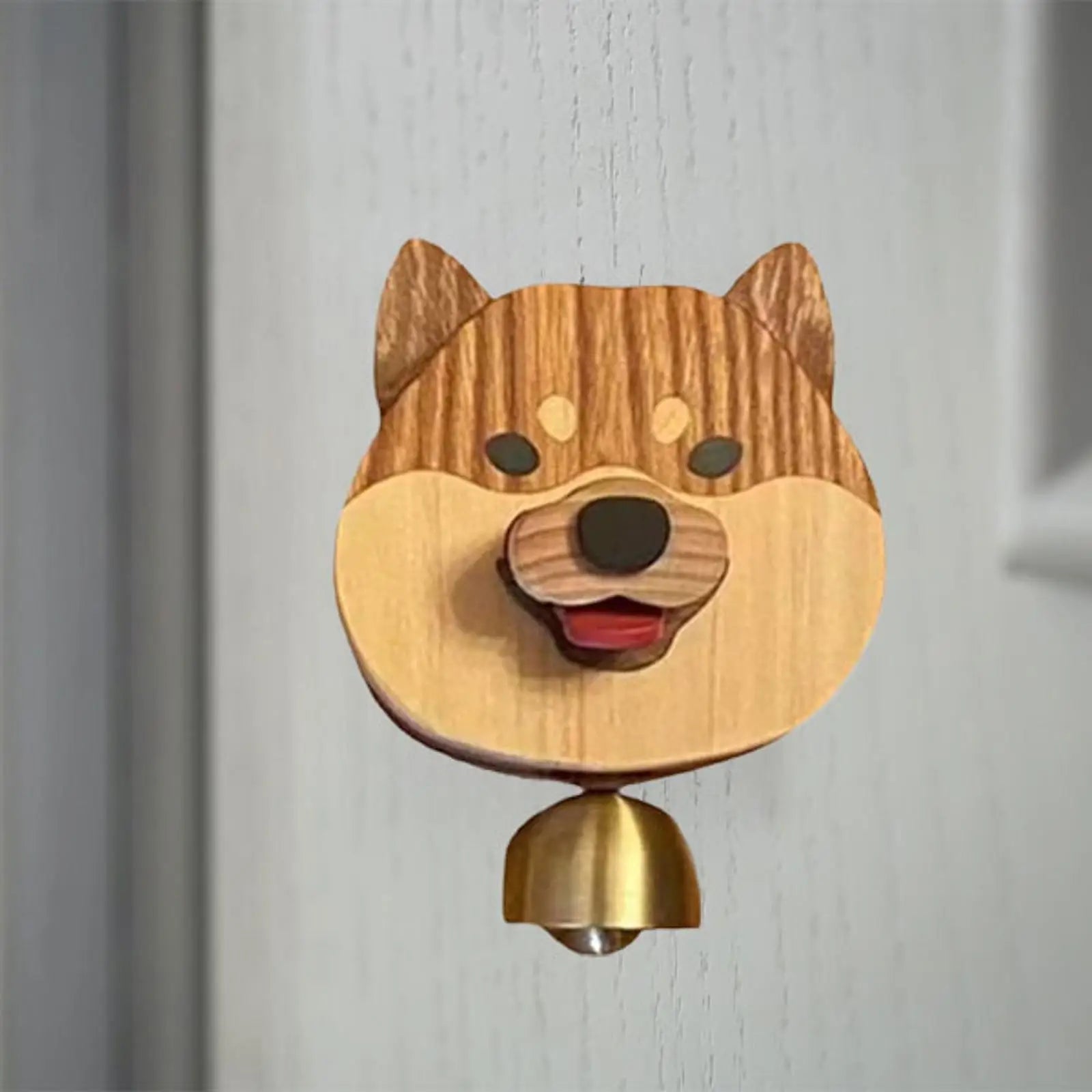ShibaChime Wooden Doorbell