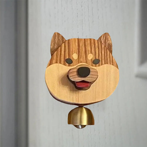 ShibaChime Wooden Doorbell