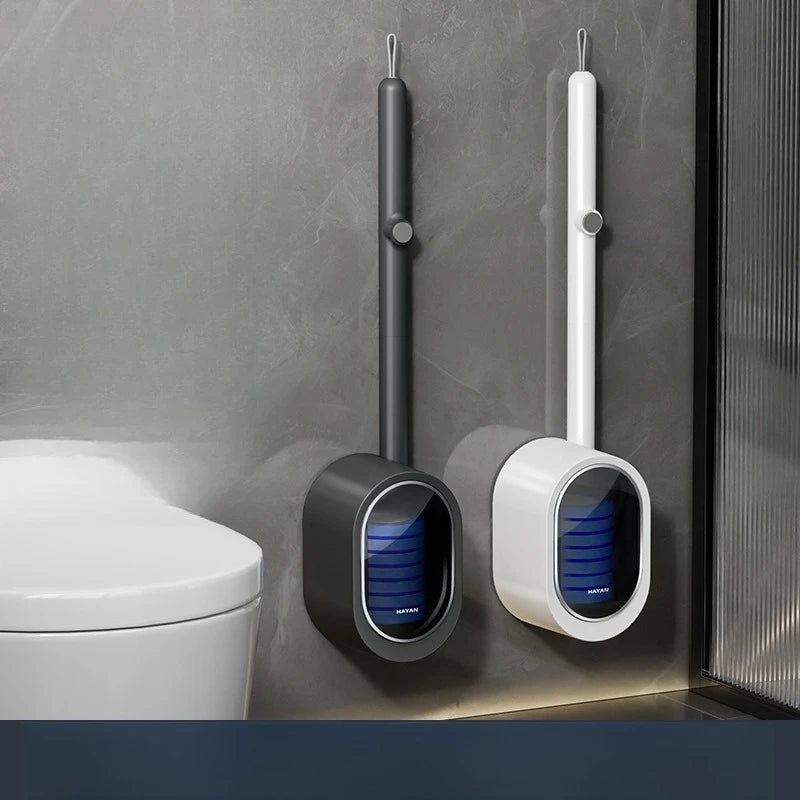 Disposable Toilet Brush - No Drilling