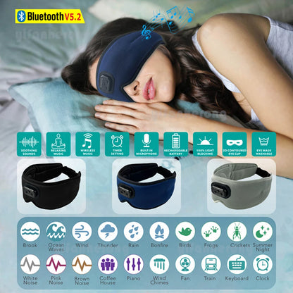 TranquilBeats Sleep Mask