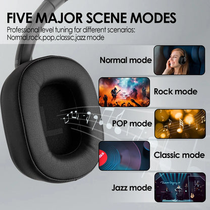 SonicWave Touch Control Headphones