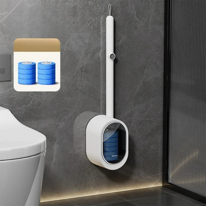 Disposable Toilet Brush - No Drilling