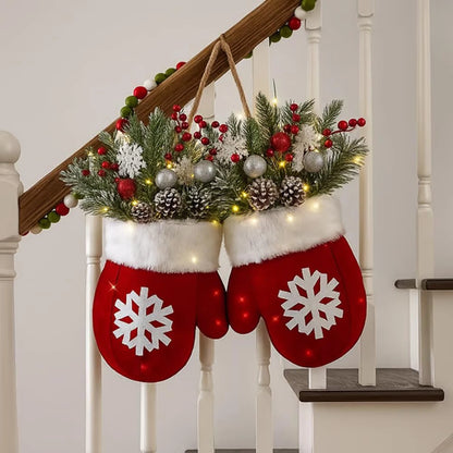 GlowGlove Christmas Wreath