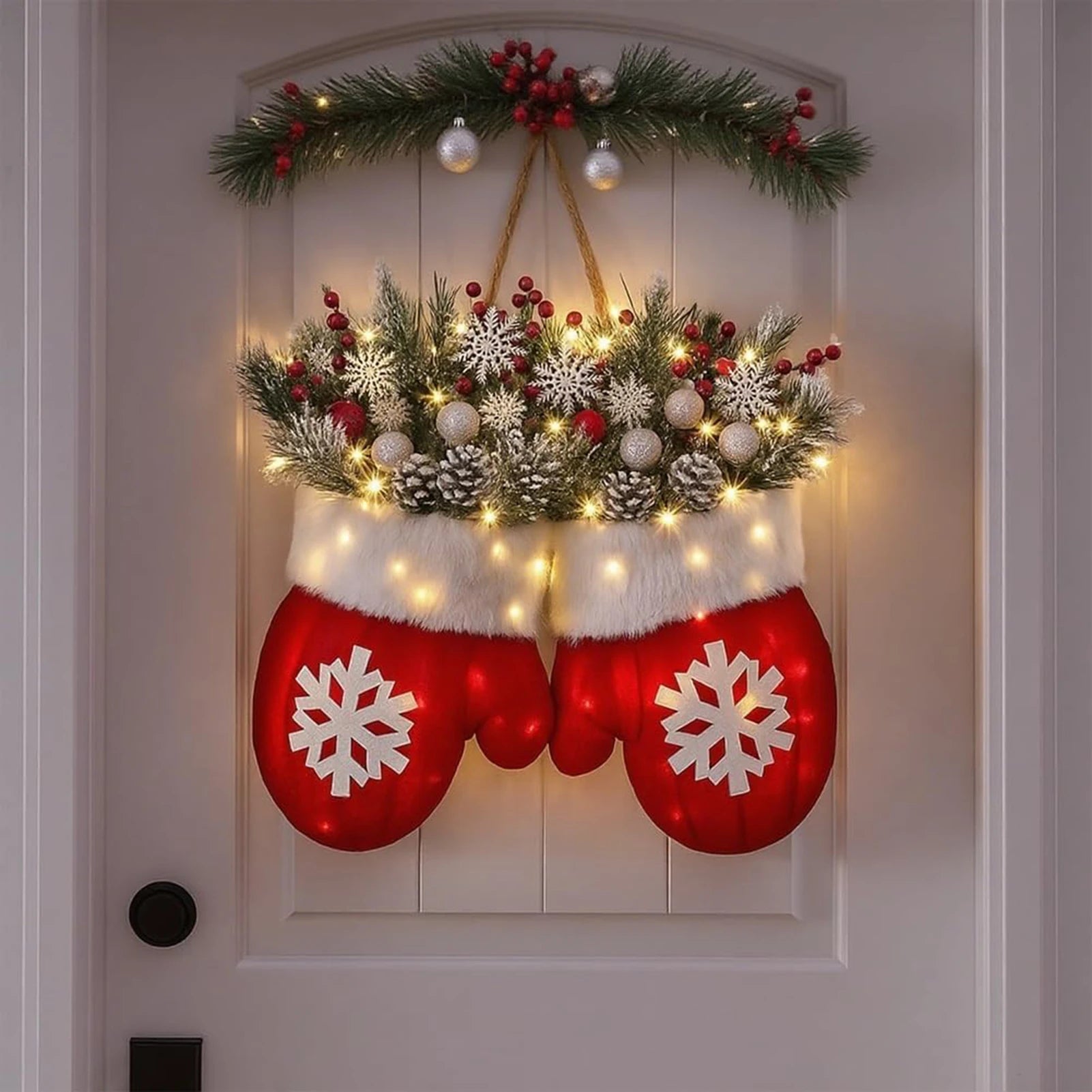 GlowGlove Christmas Wreath