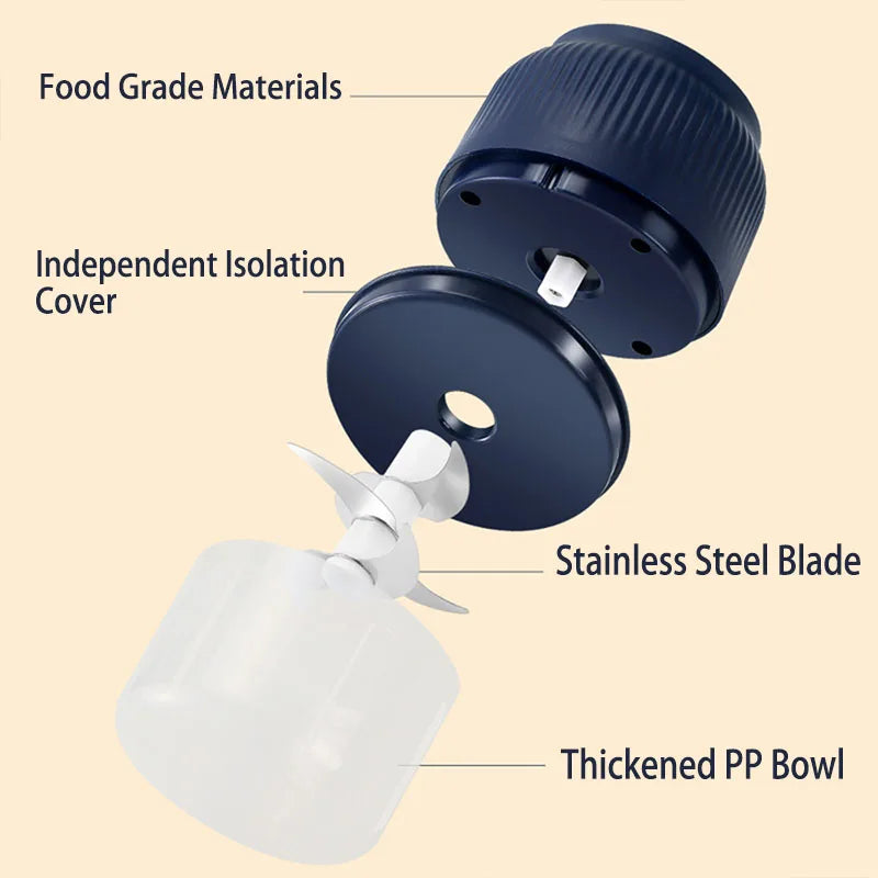 Mini USB Rechargeable Veggie Chopper