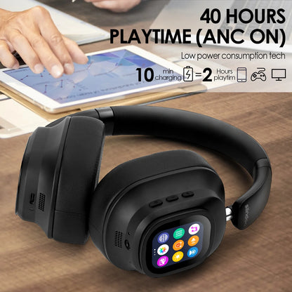 SonicWave Touch Control Headphones