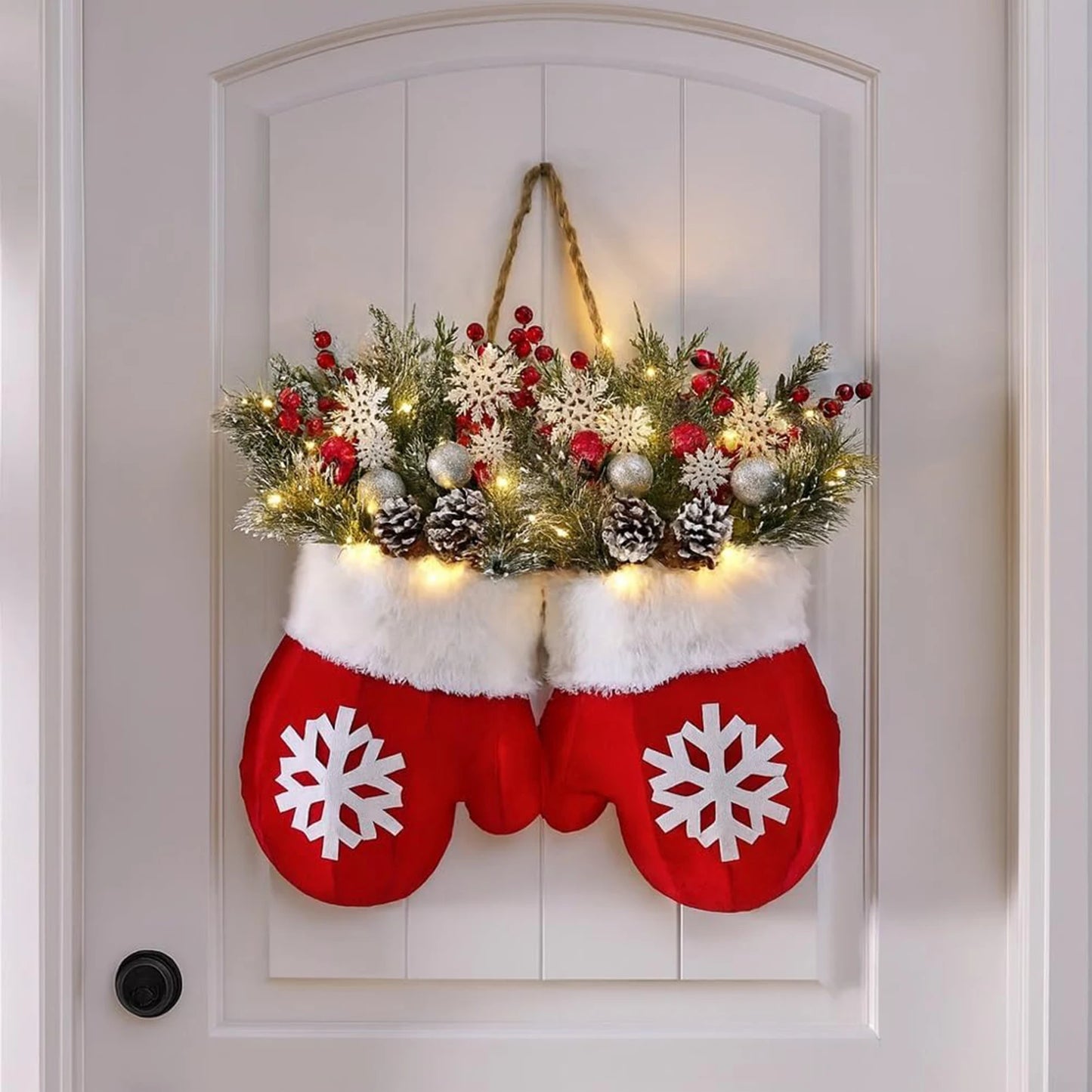 GlowGlove Christmas Wreath