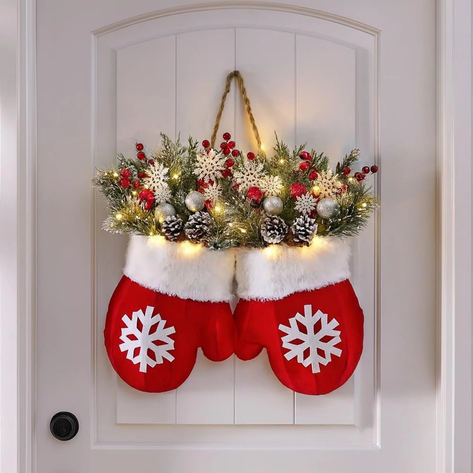 GlowGlove Christmas Wreath