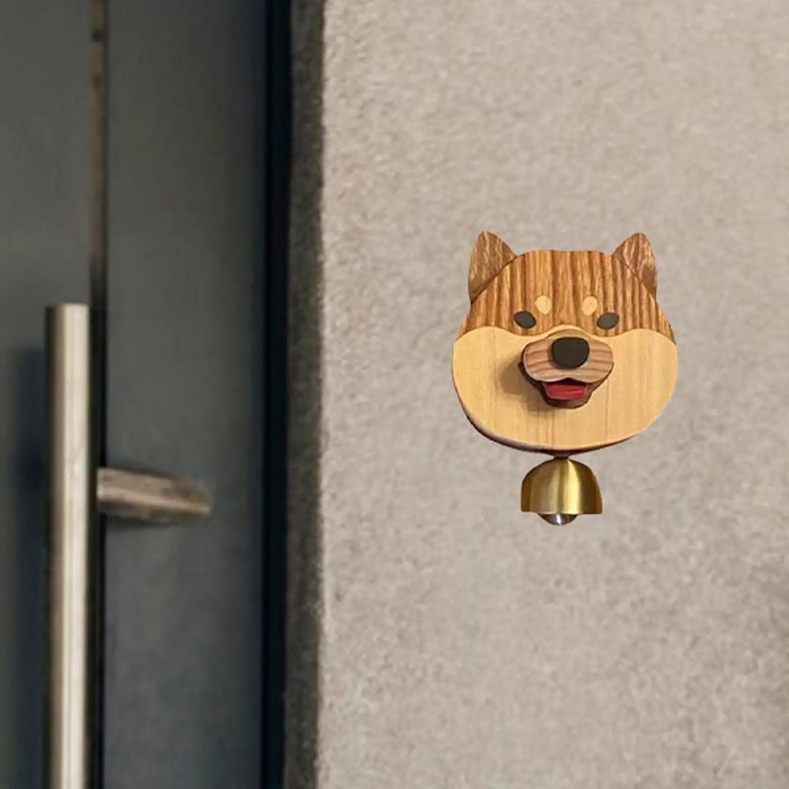 ShibaChime Wooden Doorbell