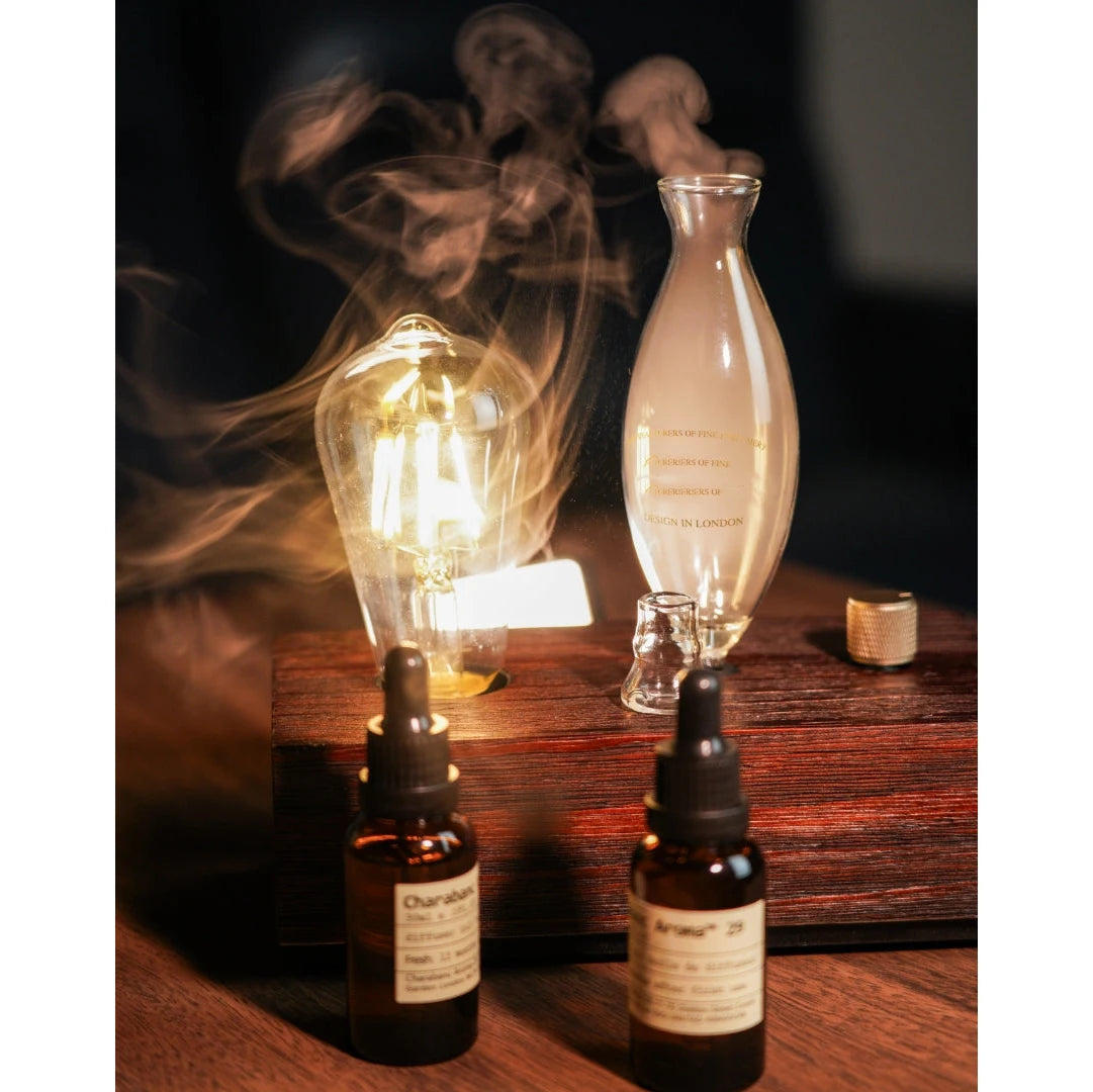 LumiMist Wooden Aroma Lamp