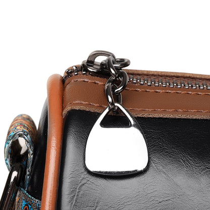 Boston Leather Crossbody Bag